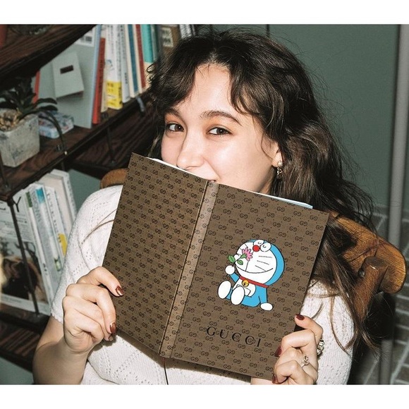 Brand new Gucci x doraemon hardcover notebook - Picture 2 of 4